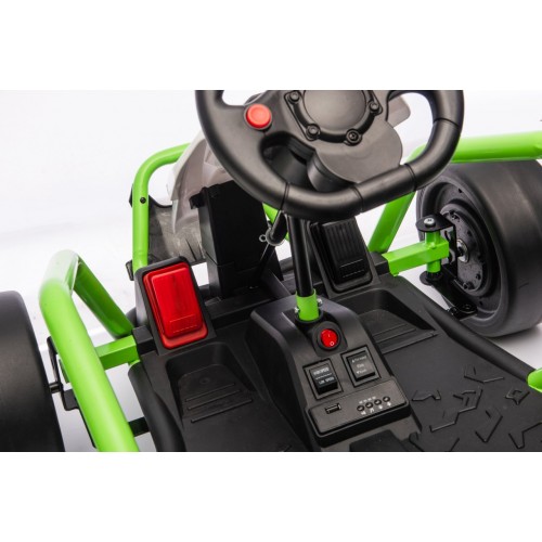 TORNADO Gokart with Drift Function Green