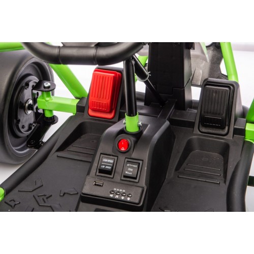 TORNADO Gokart with Drift Function Green