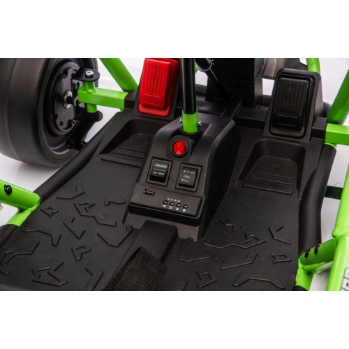 TORNADO Gokart with Drift Function Green