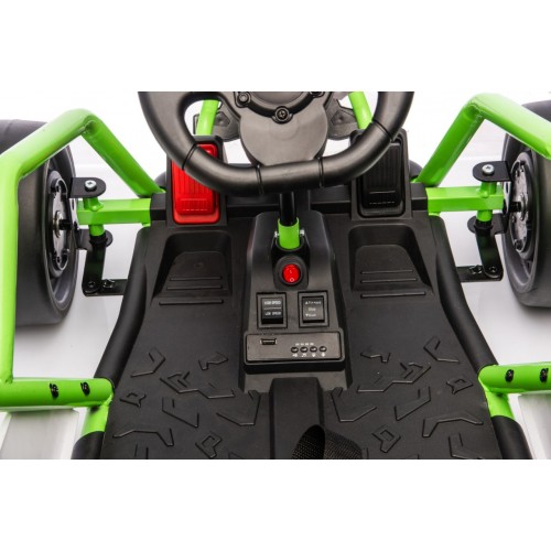 TORNADO Gokart with Drift Function Green