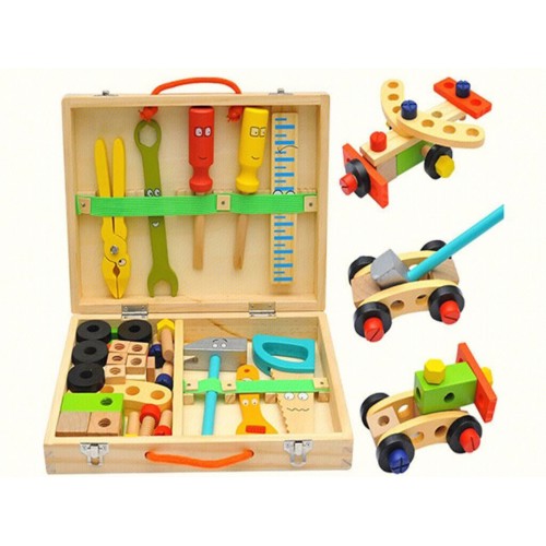 Wooden Workshop for the Little Handyman + Accessories