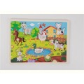 Wooden Puzzle Farm