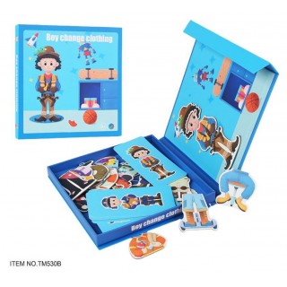 Magnetic Book Boy Costume