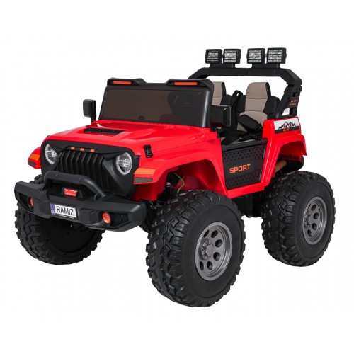 Extreme Sport 4x4 Vehicle Variable Size Red