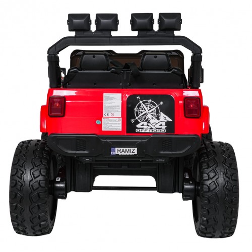 Extreme Sport 4x4 Vehicle Variable Size Red