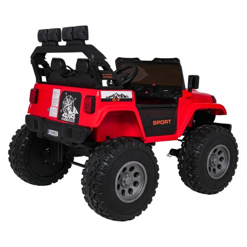 Extreme Sport 4x4 Vehicle Variable Size Red