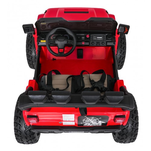 Extreme Sport 4x4 Vehicle Variable Size Red