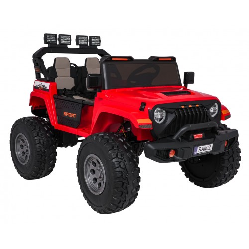 Extreme Sport 4x4 Vehicle Variable Size Red