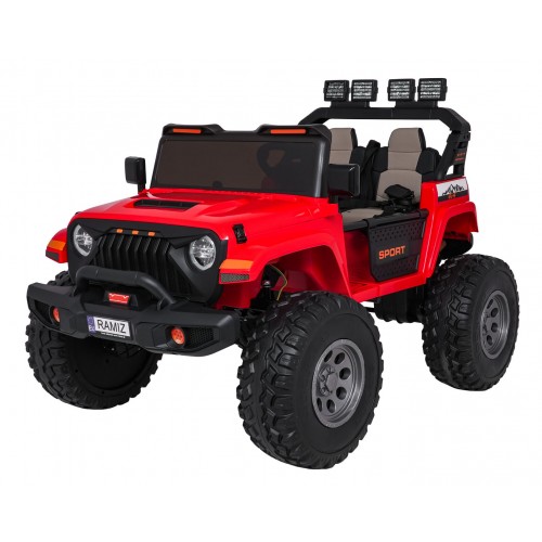 Extreme Sport 4x4 Vehicle Variable Size Red