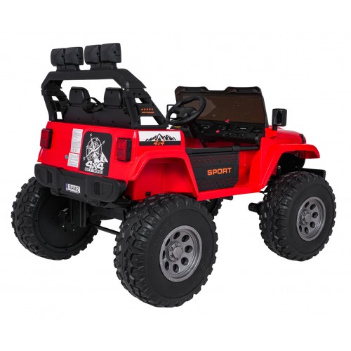 Extreme Sport 4x4 Vehicle Variable Size Red