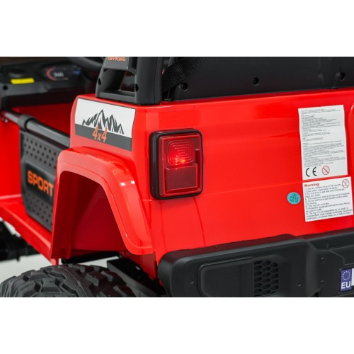 Extreme Sport 4x4 Vehicle Variable Size Red