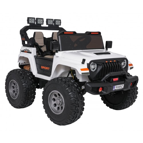 Extreme Sport Variable Size 4x4 Vehicle White