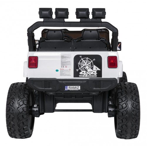 Extreme Sport Variable Size 4x4 Vehicle White