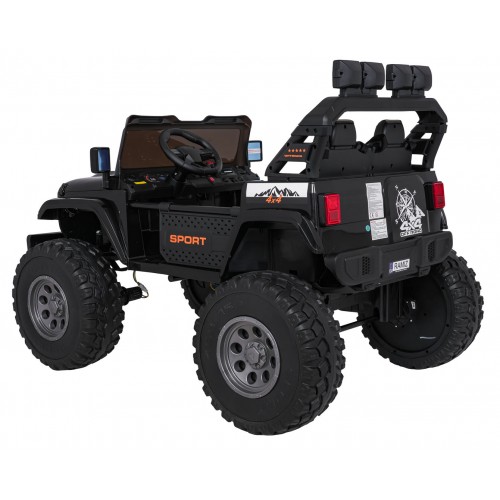 Extreme Sport 4x4 Vehicle Variable Size Black