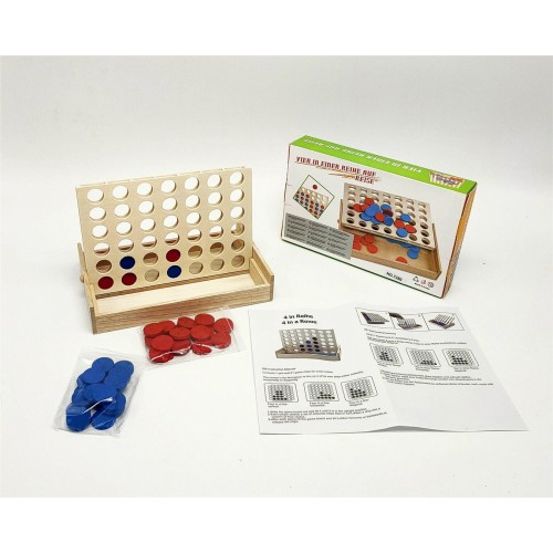 Wooden Logic Game Rows