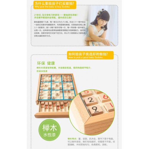 Wooden Puzzle Logic Game