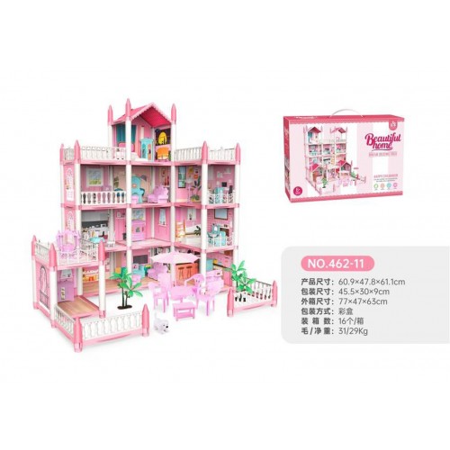 MEGA Pink Villa + Accessories