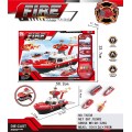 Fire Department Boat with Lights and Sounds Function