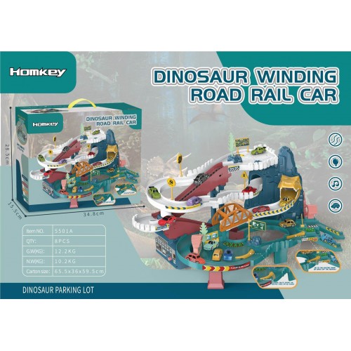 MEGA Multifunctional Parking DINO + Accessories