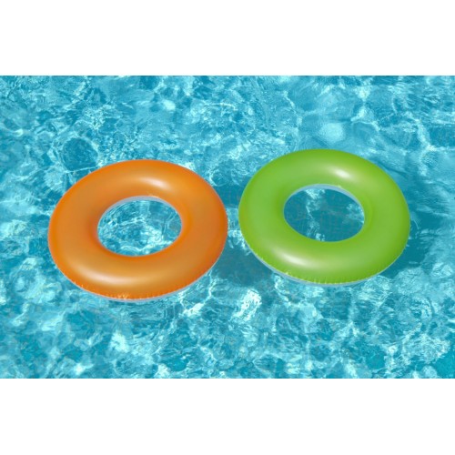 Swimming wheel Orange Neon 91 cm BESTWAY