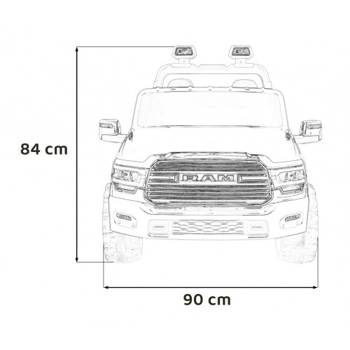 RAM 3500 Black Vehicle