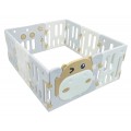 Hippo Modular Playpen Brown