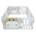 Hippo Modular Playpen Brown