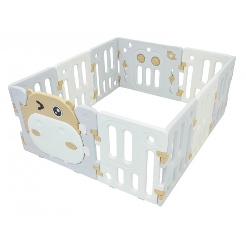 Hippo Modular Playpen Brown