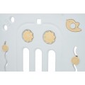 Hippo Modular Playpen Brown