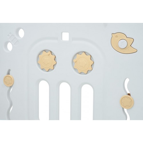 Hippo Modular Playpen Brown