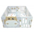 Hippo Modular Playpen Brown