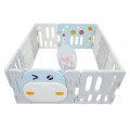 Hippo Modular Playpen Blue
