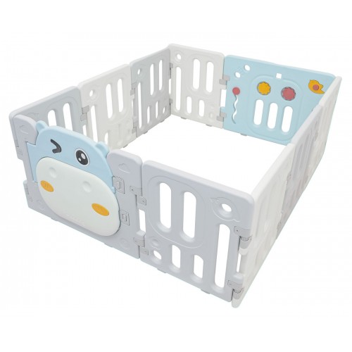 Hippo Modular Playpen Blue