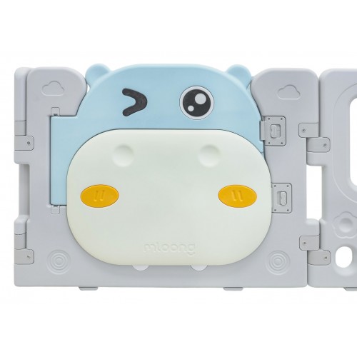 Hippo Modular Playpen Blue