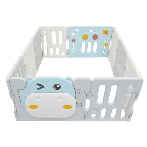 Hippo Modular Playpen Blue