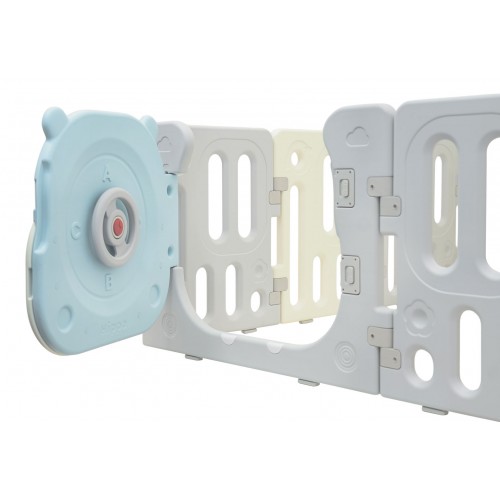 Hippo Modular Playpen Blue