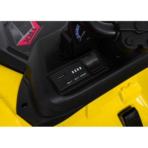 Quad Sport TX ATV Yellow