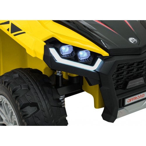 Quad Sport TX ATV Yellow