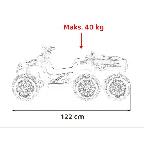 Quad Sport TX ATV Red