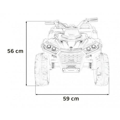 Quad Sport TX ATV Red