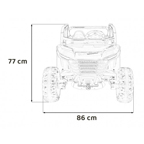 RACING Road 2000 White Vehicle
