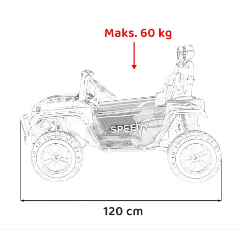 PASSION 4x4 Off-Road Vehicle White
