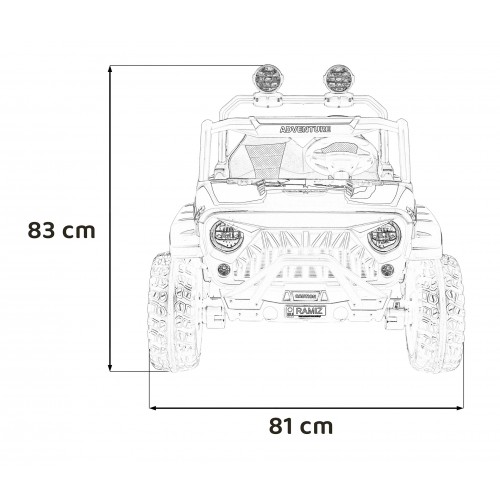 PASSION 4x4 Off-Road Vehicle White