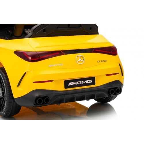 Vehicle Mercedes Benz AMG CLE 53 Yellow