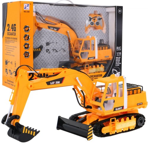 1:16 R/C Excavator With 2.4G Smoke