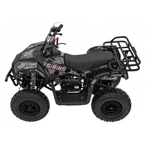 49CC SIRIUS Black Petrol Quad Bike