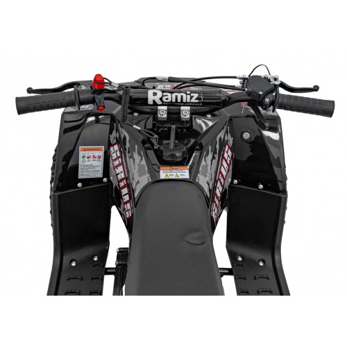 49CC SIRIUS Black Petrol Quad Bike