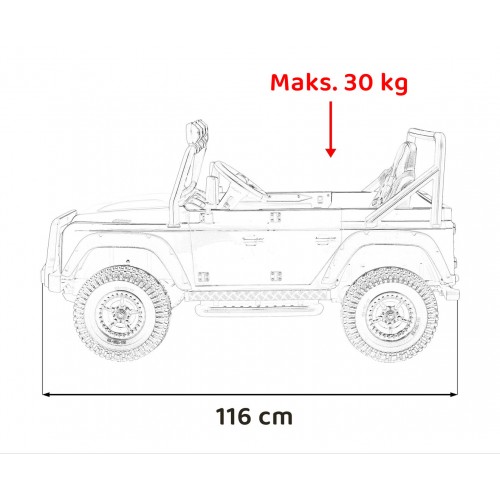 Land Rover Defender 110 SVX Concept White
