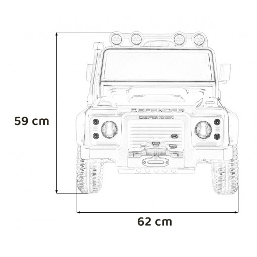Land Rover Defender 110 SVX Concept White