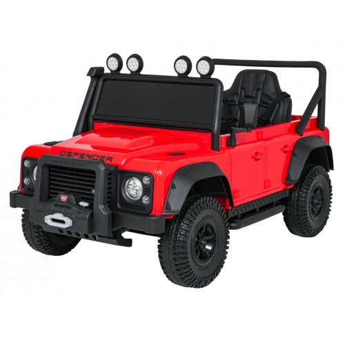 Land Rover Defender 110 SVX Concept Red